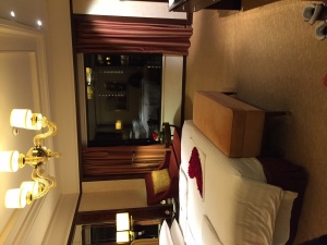 The suite was a bit cramped...