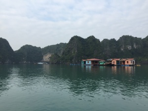 Floating fishing village